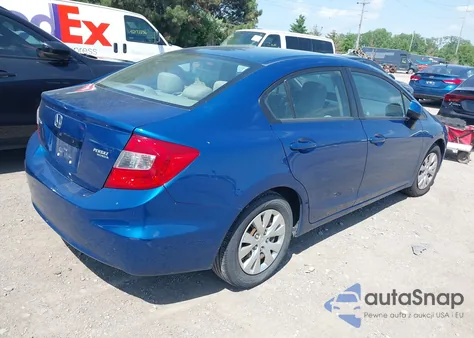 2012 Honda Civic Lx from USA, damaged, VIN 19XFB2F52CE064264